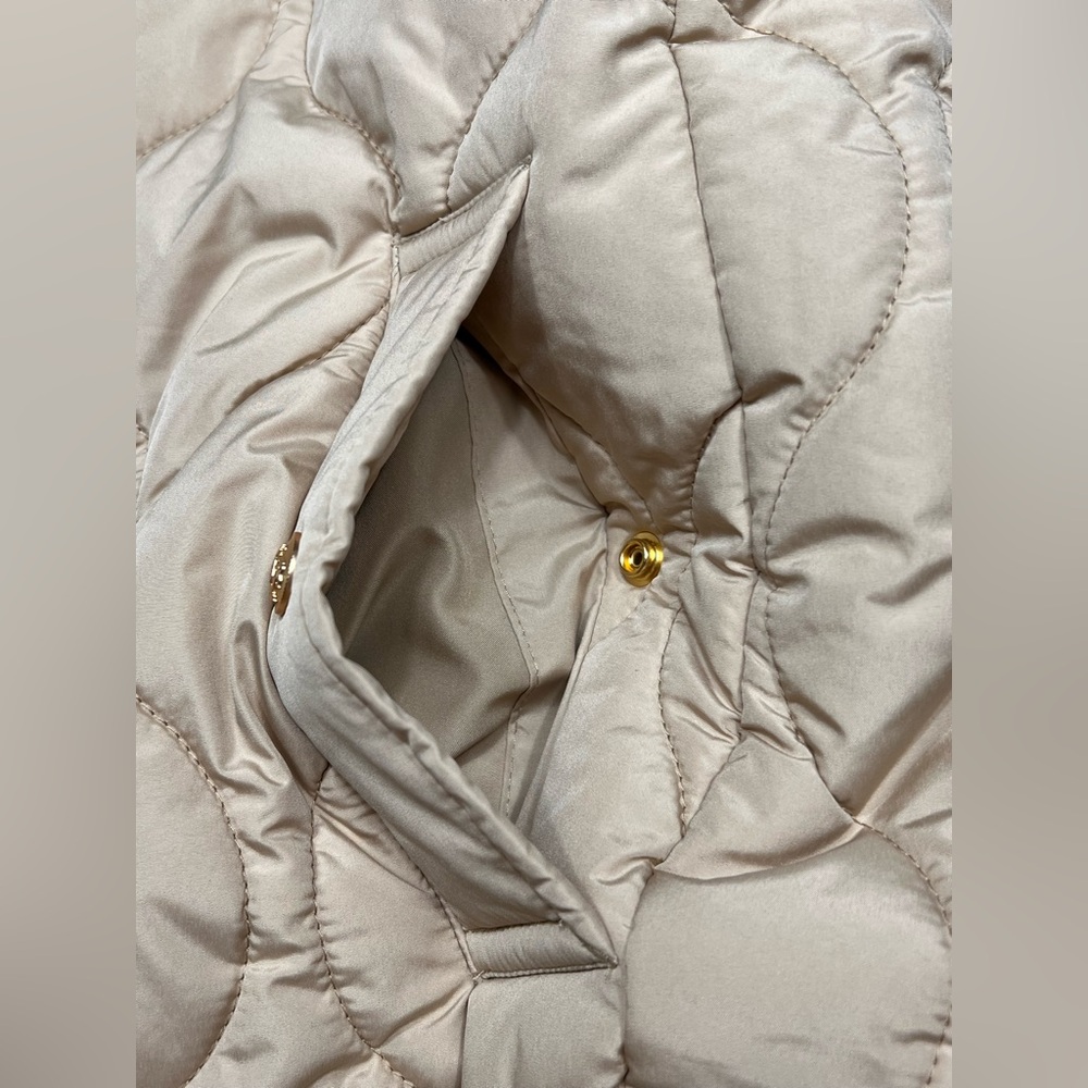 J Crew Stowe Puffer Jacket Primaloft Removeable Hood Size Medium #CD108 - Picture 12 of 15